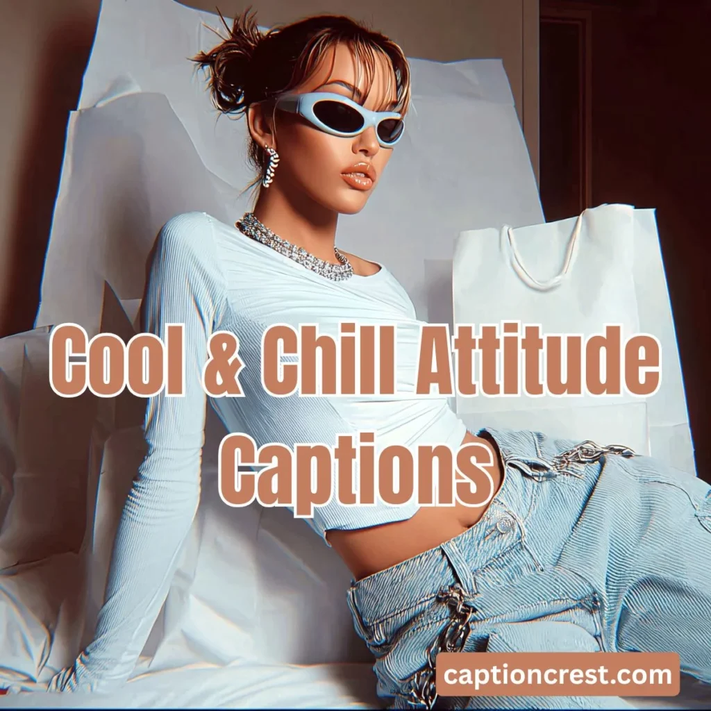 Cool & Chill Attitude Captions