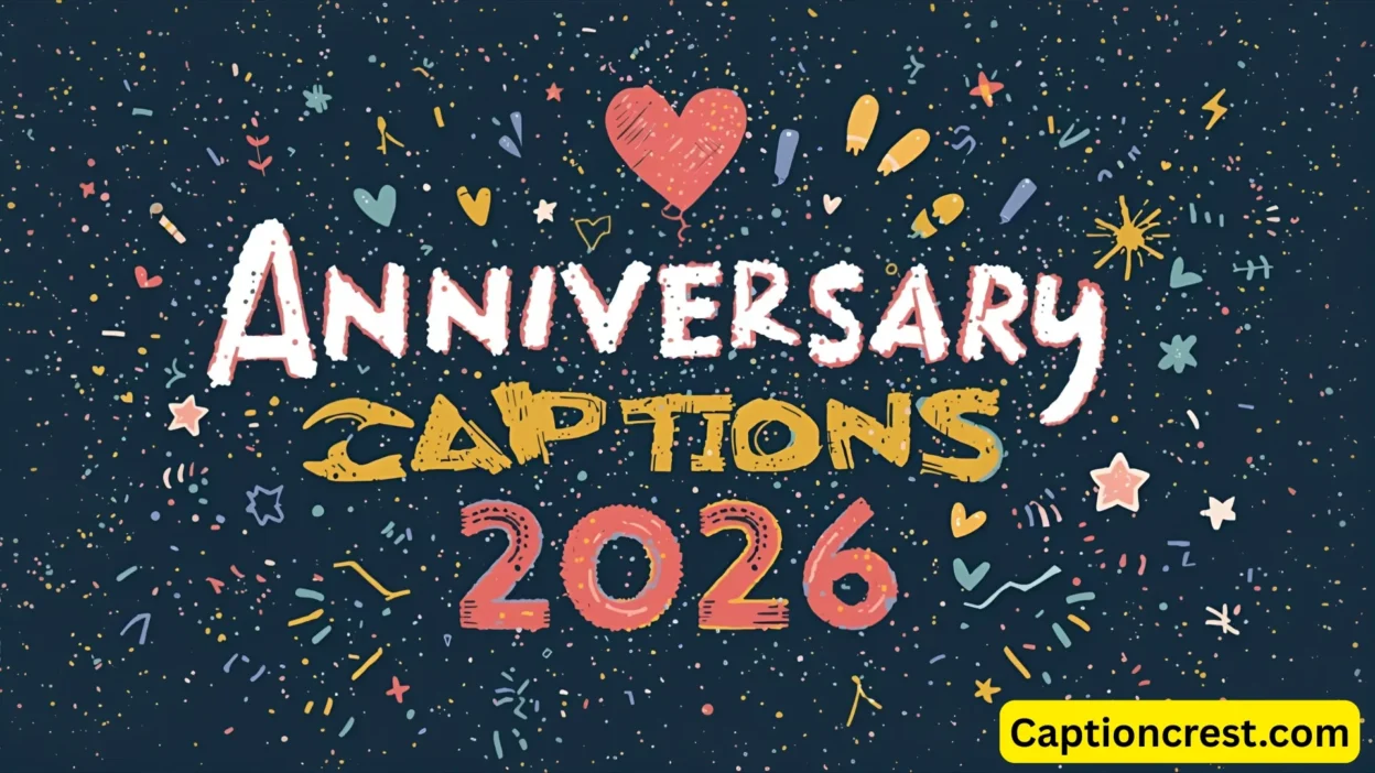 Anniversary Captions 250+ Funny, Sweet & Viral Ideas for 2026 (1)
