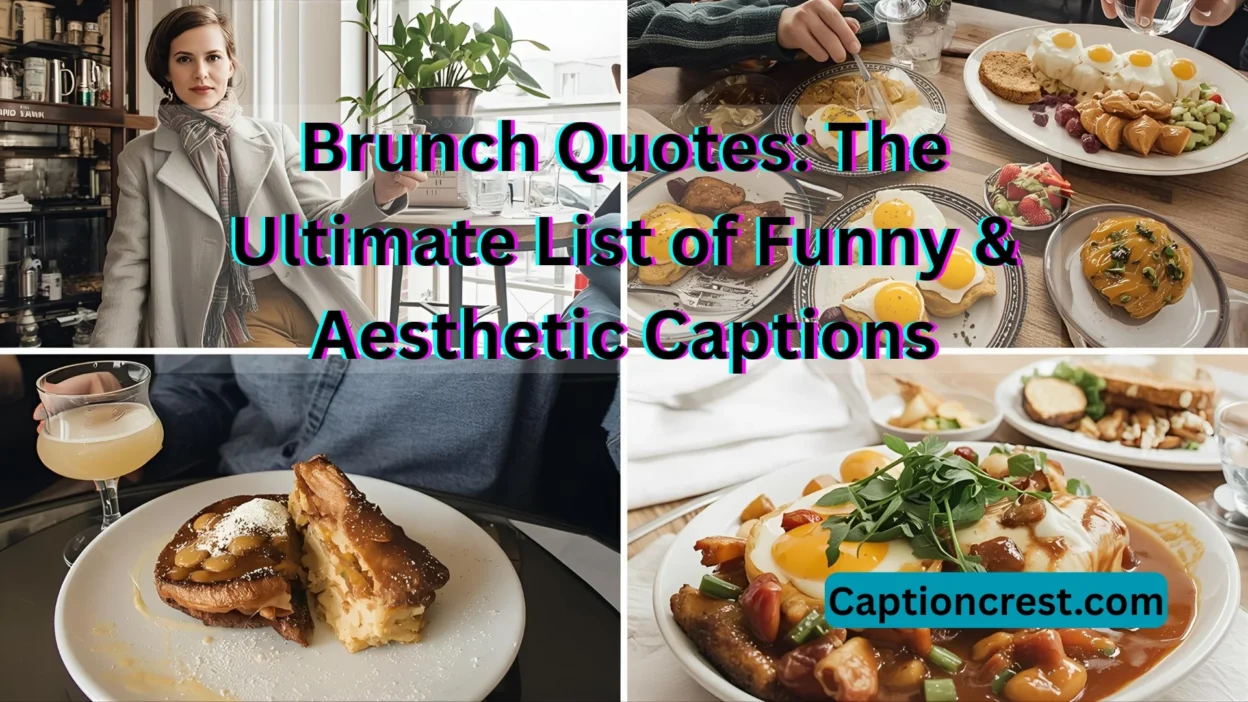 Brunch Quotes The Ultimate List of Funny & Aesthetic Captions