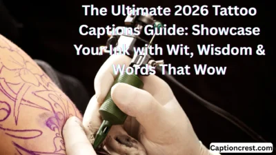 The Ultimate 2025 Tattoo Captions Guide Showcase Your Ink with Wit, Wisdom & Words That Wow