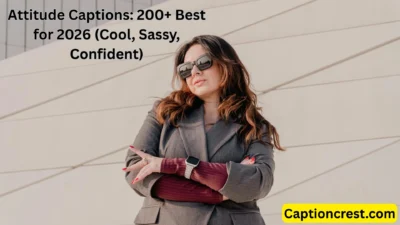 Attitude Captions 200+ Best for 2026 (Cool, Sassy, Confident) (1)