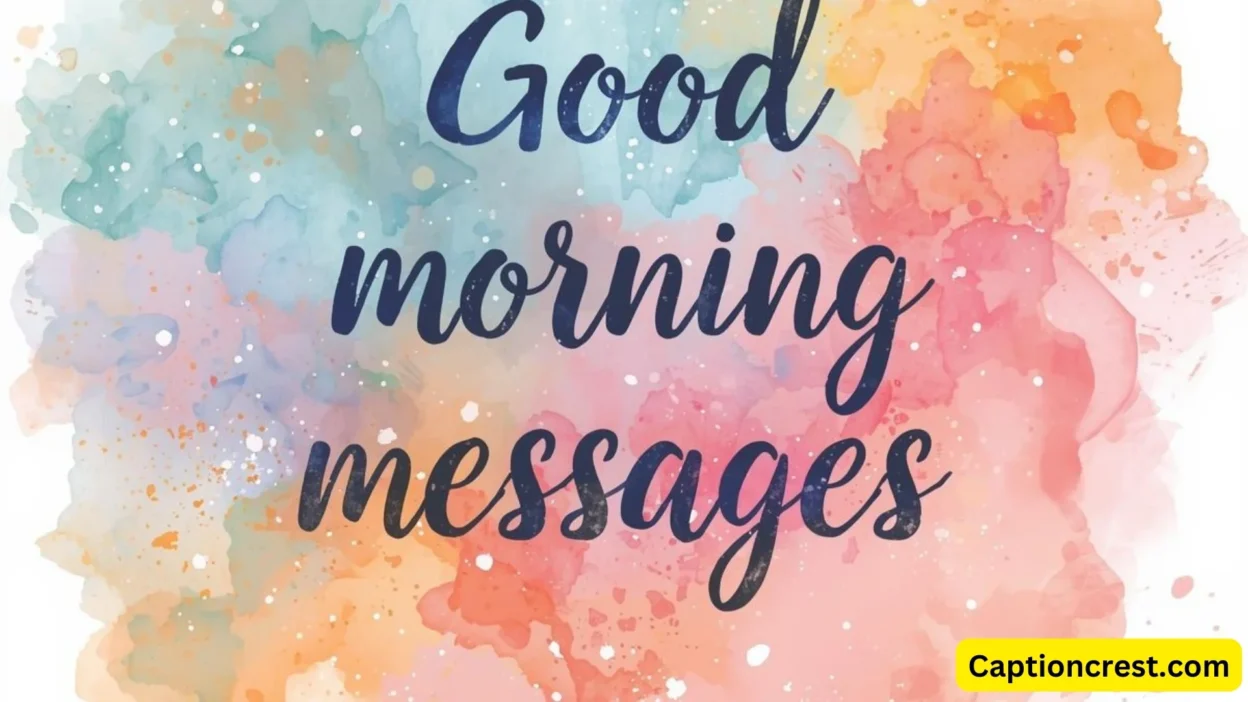 Heart Touching Good Morning Message & 450+ Best Captions for 2025 (1)