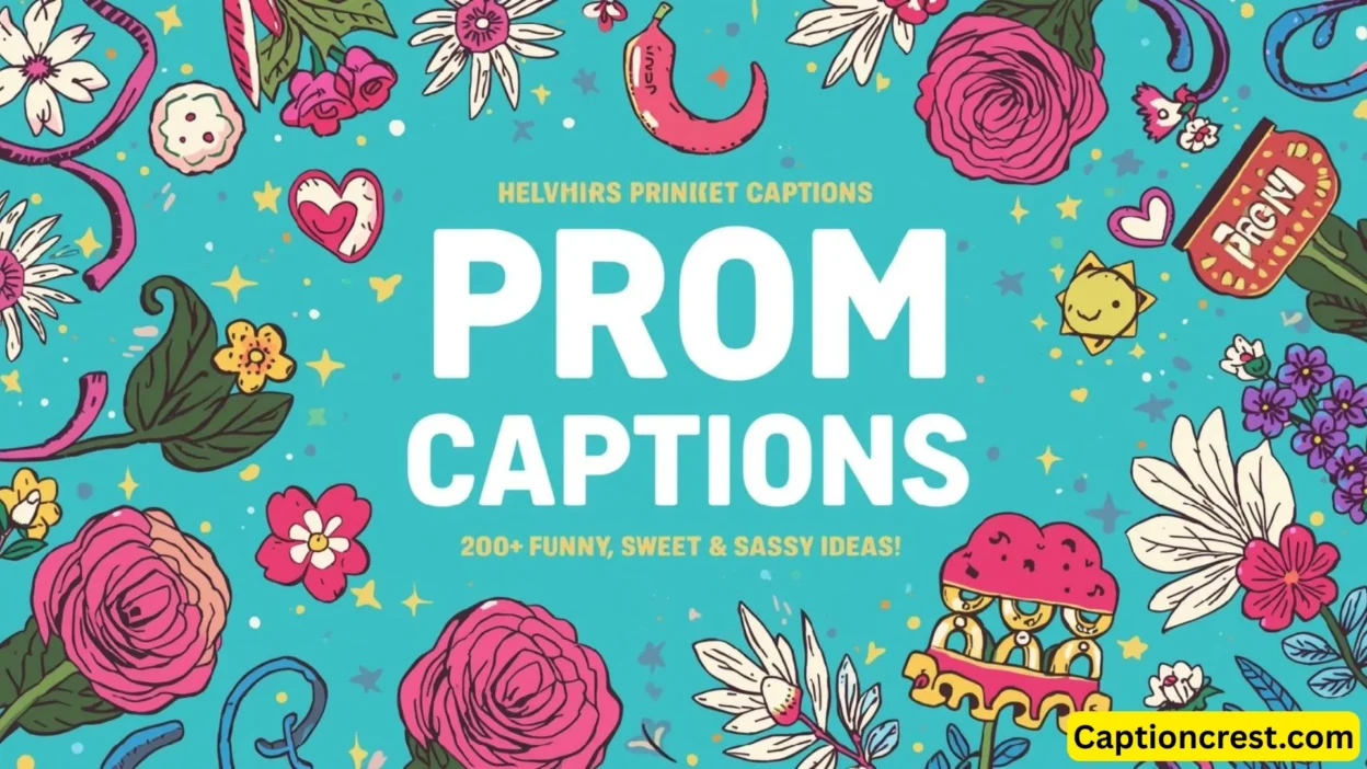 Prom Instagram Captions 200+ Funny, Sweet & Sassy Ideas