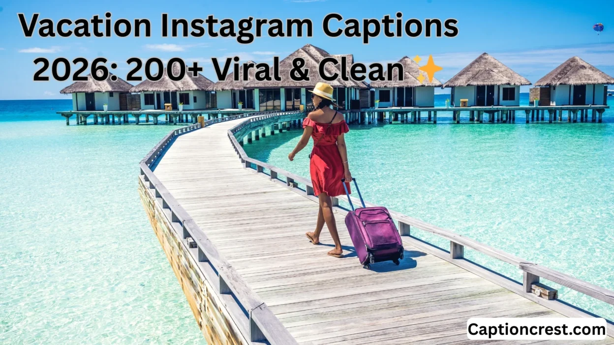 Vacation Instagram Captions 2026 200+ Viral & Clean ✨