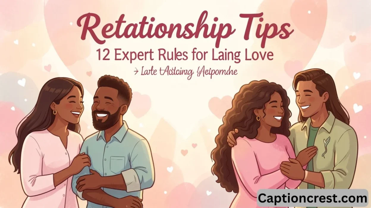 Relationship Tips 12 Expert Rules for Lasting Love (1)